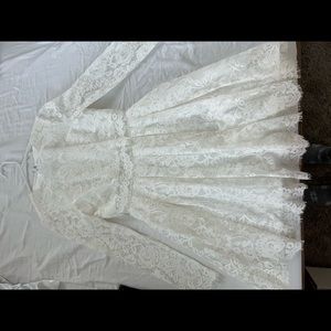 White Lace Dress